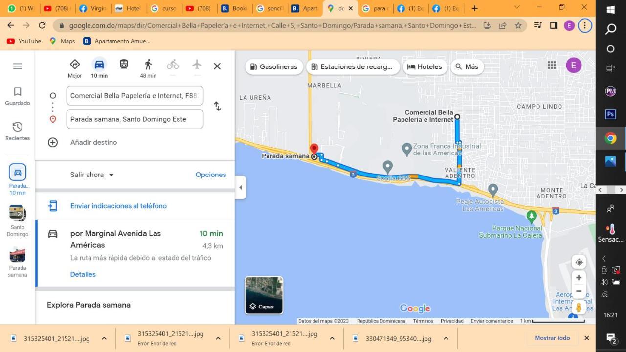 Apartamento Amueblado Caribe, Santo Domingo A 10 Minutos Del Aeropuerto Internacional De Las Americas المظهر الخارجي الصورة